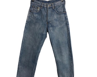 Size 30x25 Vintage Levi's 701XX LVC Big E Japan Selvedge Jeans