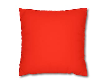 Accent Pillowcase Compliment to Daffodil Pattern Blanket | Square Decorative Pillowcase