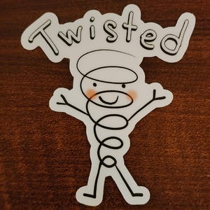 Adesivo Twister Twisted olografico