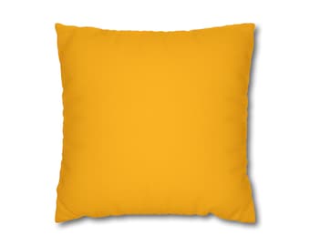 Accent Pillowcase Compliment to Daffocil Pattern Blanket | Square Decorative Pillowcase