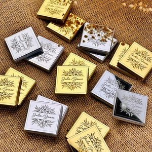 50 Pcs Wedding Chocolate, Wedding Chocolate Favors, Customized Chocolate, Wedding Favors, Engagement Chocolate, Thank You Favors