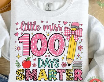 100 días de escuela PNG, Pequeña señorita 100 días más inteligente PNG, Linda colegiala Clipart, Maestra PNG, Estudiante PNG, Descarga 100 días más inteligente,