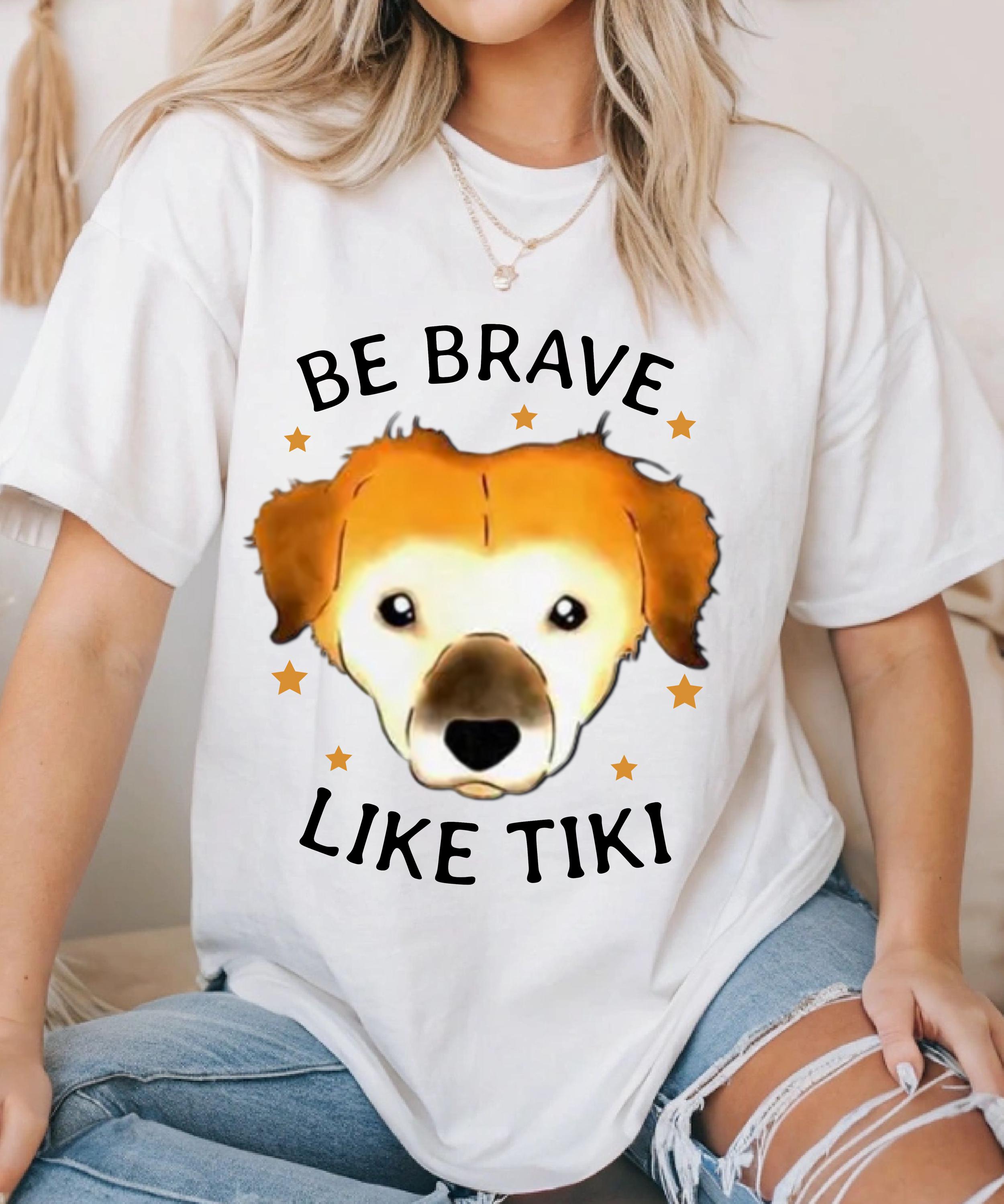 Be Brave Like Tiki - Tribal Courage Clipart PNG SVG - Island Warrior Printable Wall Art - Brave Tiki Digital Download