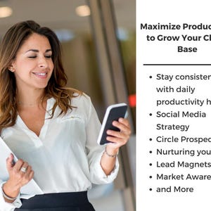 Productivity and lead generation are two of the most important concepts to become a successful real estate agent