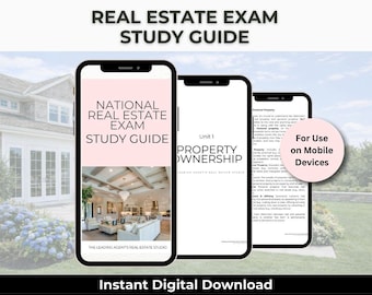 Real Estate Exam Study Guide + 100 Practice Questions for the National Real Estate Test