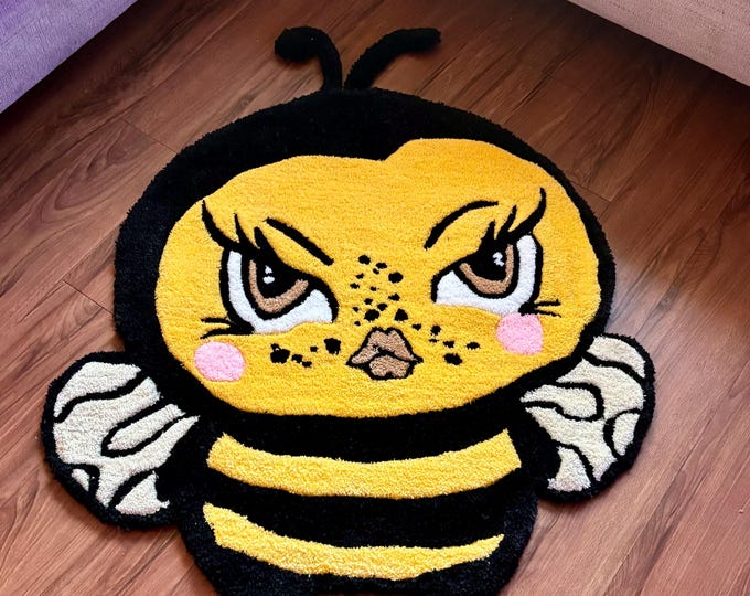 Bumble Bee Tufted Rug