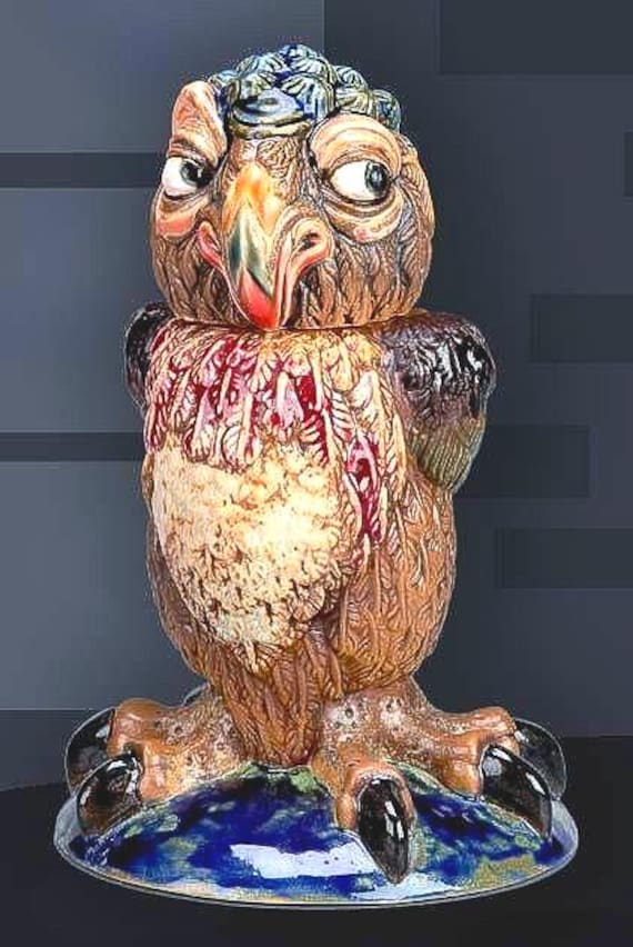 Rosie Grotesque Wally Bird Inspired by the Martin Brothers