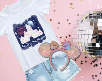Camiseta de fuegos artificiales inspirada en Disney, camiseta unisex inspirada en Disney, camiseta de fuegos artificiales de castillo, camiseta de fuegos artificiales de castillo de discoteca, camiseta de exhibición de fuegos artificiales de castillo