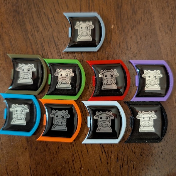 mOOmOOSUBARU MOOEY Cow badge of ownership or blanks to DIY Moobaru Subie lifestyle emblem accessories