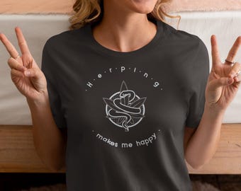 Reptile Lover Shirt, Reptile Lover Gift, Reptile T Shirt, Herpetologist Gift,Funny Reptile Shirt, Reptile T-shirt, Herping,