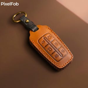 Leather Car Key Case For Hyundai, Car Key Case, Car Key Fob, Fob, Key Case For Hyundai, Car Key Accessories, Leather Car Key Cover, Gift