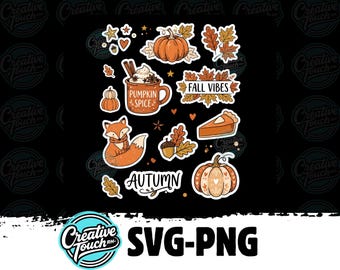 Tis The Season Autumn SVG, Vintage Pumpkin Fall PNG, Coffee Cinnamon Doodle Clipart, Thanksgiving Sublimation Cut File Design