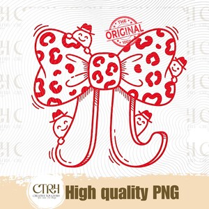 Peut inclure: Nœud rouge avec un motif léopard et des personnages de dessins animés souriants. Le nœud a un carré central avec un motif léopard et le texte "THE ORIGINAL 100%" dans un cercle. Les mots "High quality PNG" sont en bas.