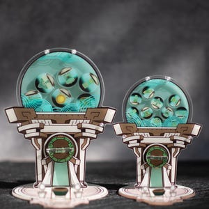 Zelda Zonai Gacha Machine, Zonai Dispenser, Zelda Toy, The Legend of Zelda: Tears of the Kingdom Inspired Acrylic , Zelda Acrylic Standee
