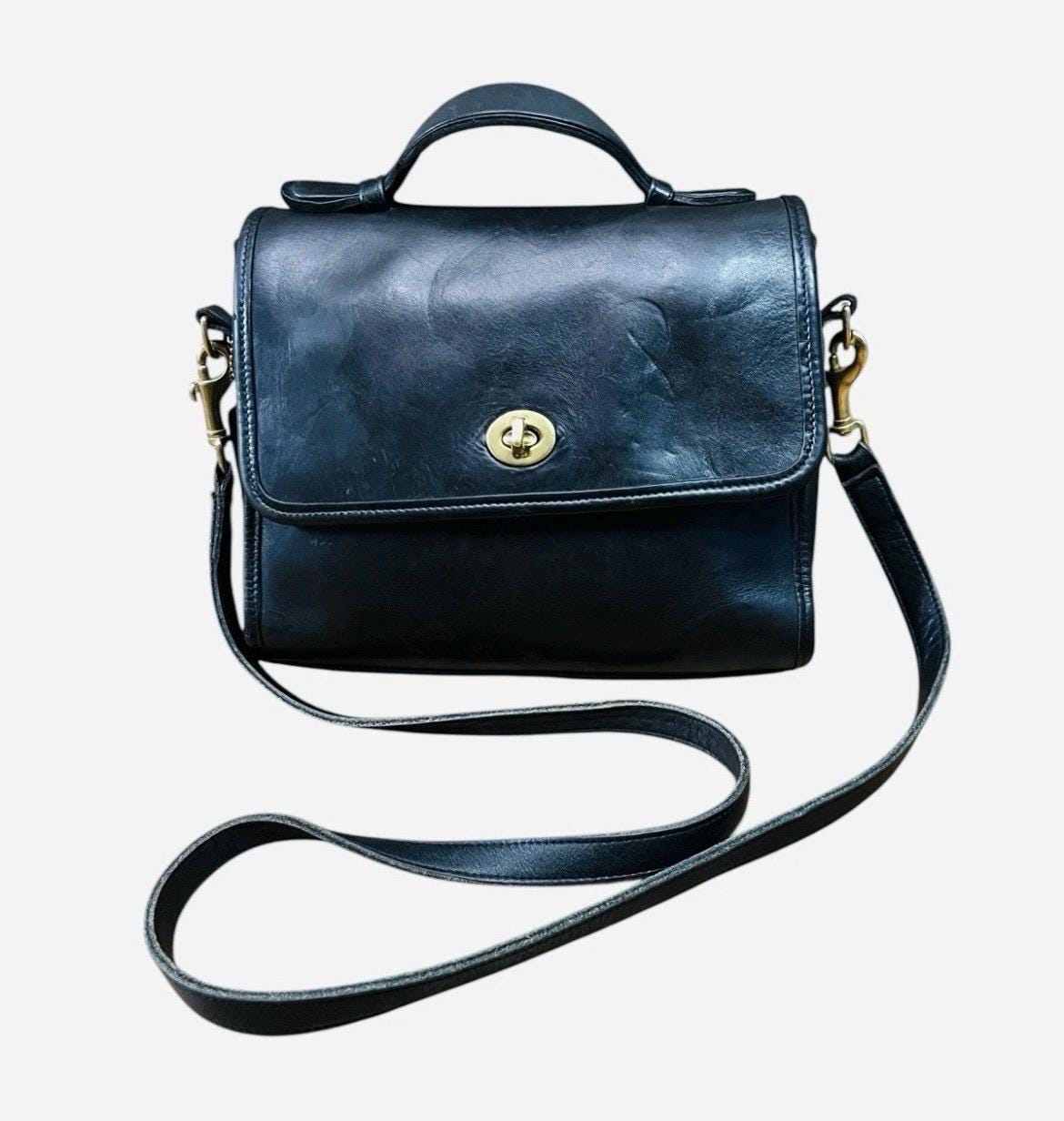 Coach Vintage Court Bag - Etsy Canada