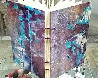 gifts for writers,writing journal,coptic journal,handbound journal,coptic binding,coptic stitch journal, blank journal, made in venice