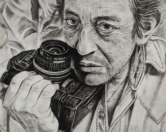 Graphite pencil portrait