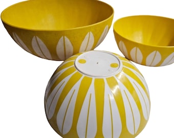 Rare 1960's Catherine Holm Blue Lotus Bowl - Etsy