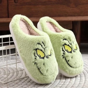 Women's grinch slippers 2025