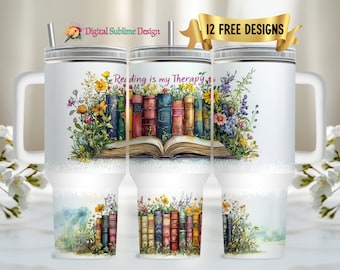 Bookish Tumbler Wrap Book Nerd Tumbler Love to Read Book png Book Lover cup Book Lover Tumbler Book Worm Tumbler Reading Tumbler 40oz 40 oz