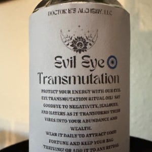 Evil Eye Transmutation Ritual Oil