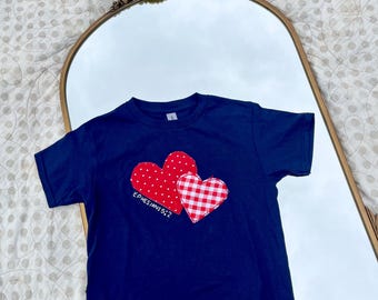 ★KIMHEKIM★Mini Heart Embroidered T-Shirt★大人気★ ☆KIMHEKIM☆Mini Heart Embroidered T-Shirt☆大人気