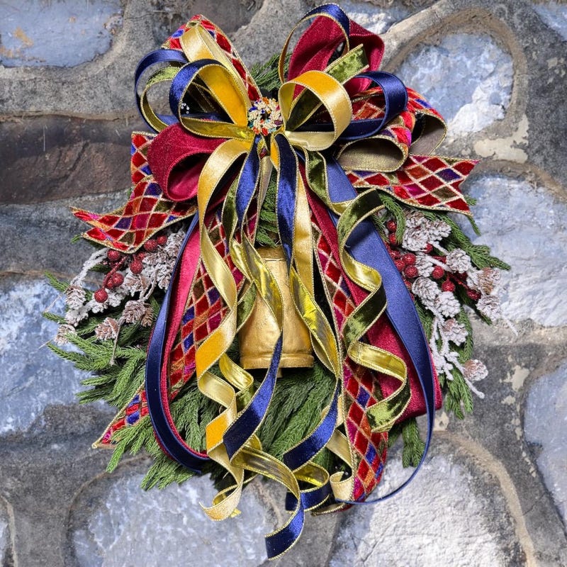 Free Blue Ribbon Jeweltoned Velvet Ribbon - Etsy