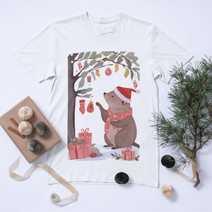 Art australien d'animaux de Noël, modèles de cartes de Noël modifiables, art mural de koala de vacances, impressions de vêtements de kangourou, décoration de Noël d'émeu