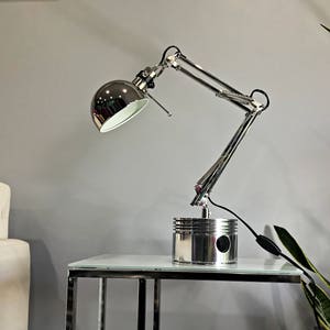Pratt & Whitney R-2800 USA American Flag Mirror Polished Radial Engine Piston Desk Lamp off WWII Warbird - Amazing Christmas Wedding Present