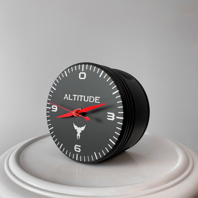 The Altimeter WWII Airplane Radial Engine Piston Altitude Etsy