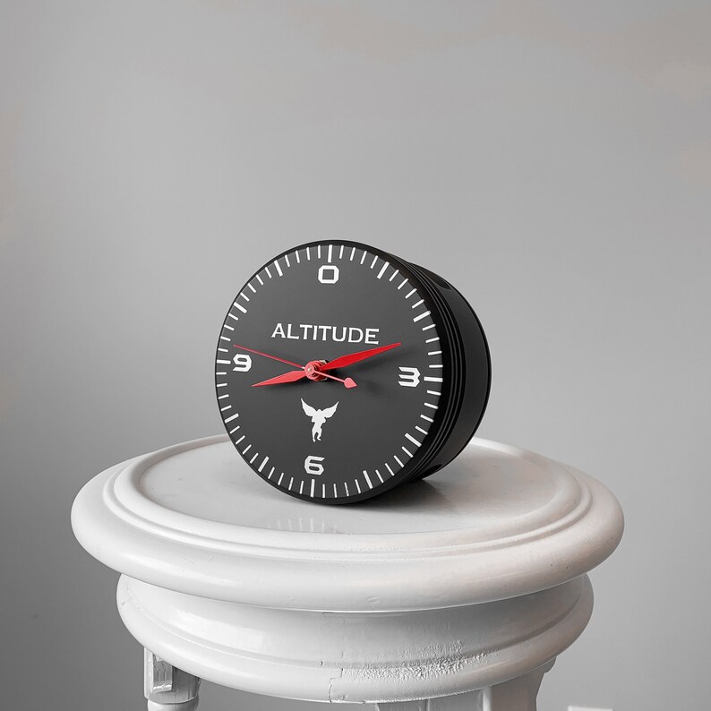 The Altimeter WWII Airplane Radial Engine Piston Altitude Etsy