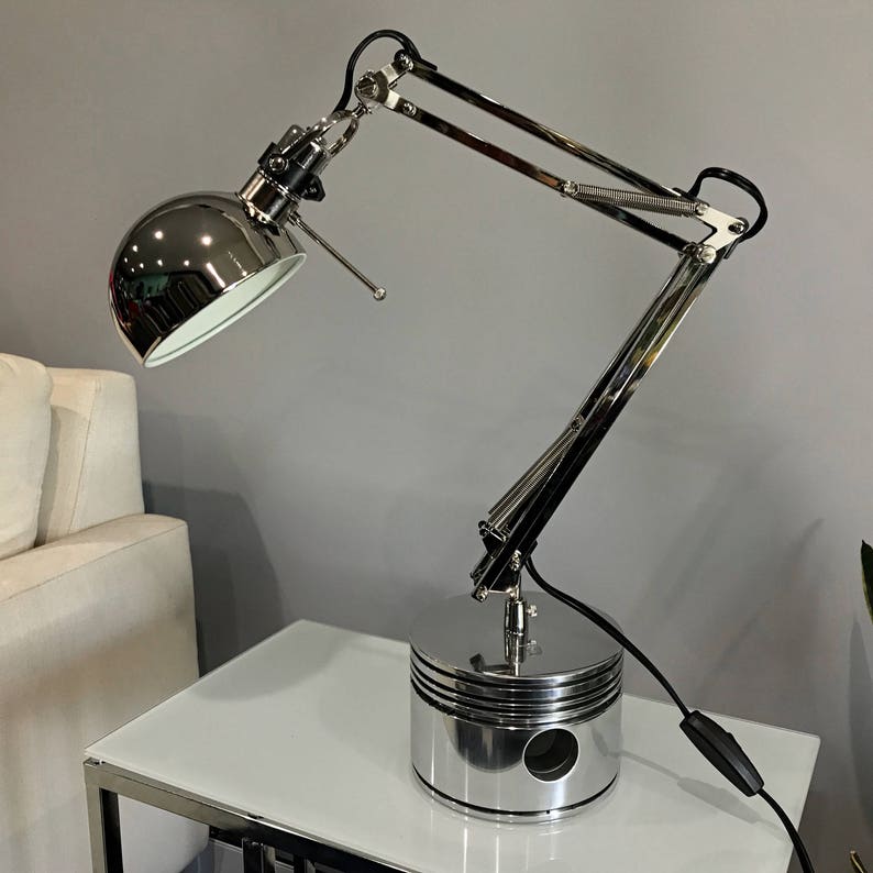 Pratt & Whitney R-2800 USA American Flag Mirror Polished Radial Engine Piston Desk Lamp off WWII Warbird Amazing Christmas Wedding Present image 5