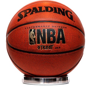 Ultra Premium Polished Signed Basketball Display Stand - Show off your autographed / game used ball