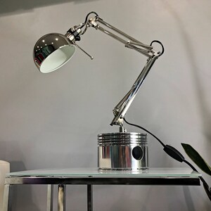 Pratt & Whitney R-2800 USA American Flag Mirror Polished Radial Engine Piston Desk Lamp off WWII Warbird Amazing Christmas Wedding Present image 6