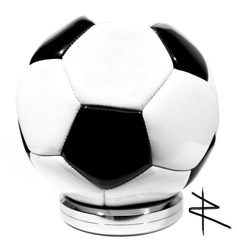 Ultra Premium Polished Signed Basketball Soccer Bowling Ball Display Stand image 2