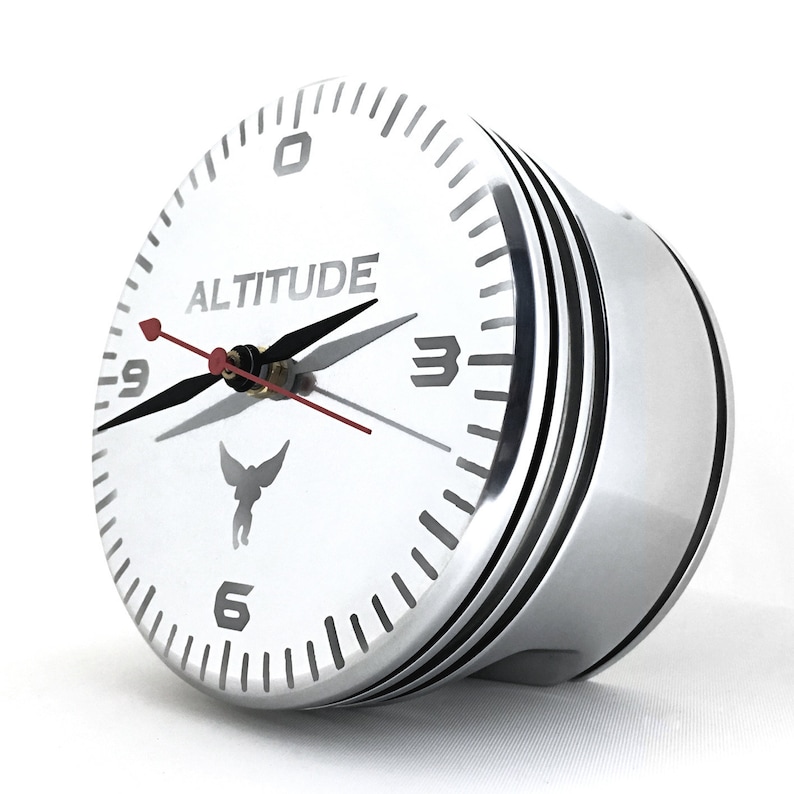 The Altimeter WWII Airplane Radial Engine Piston Altitude Etsy