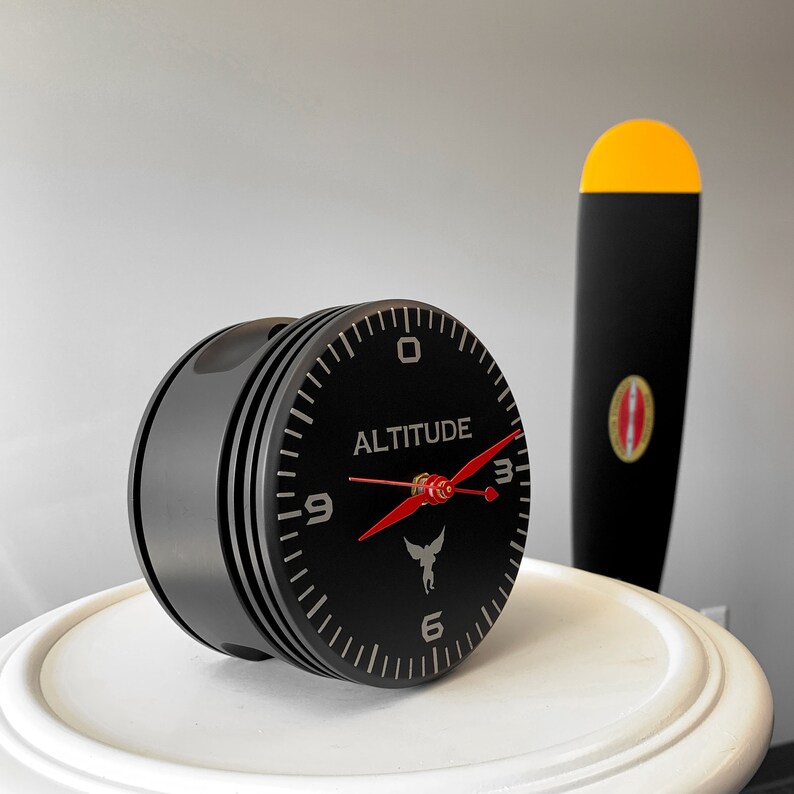 The Altimeter WWII Airplane Radial Engine Piston Altitude Etsy