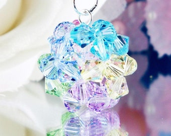 Swarovski Crystal Keychain Crystal Ball Key Chain Crystal Keychains for Women Key Ring Etsy