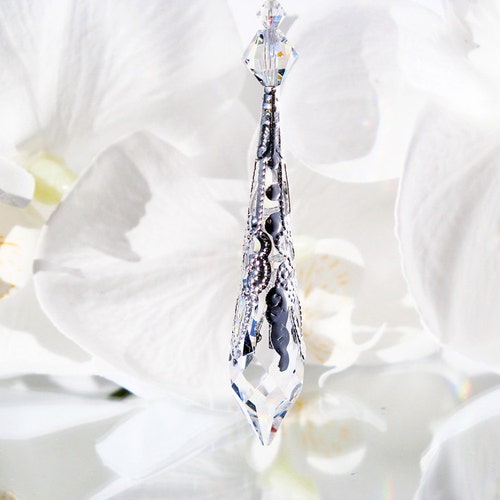 Ceiling Light Pull Fan Pull Crystal Pull Chain Prism Etsy