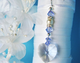 Something Blue Bouquet Charm, Something Blue for Bride, Something Blue Gift, Wedding Bouquet Charm