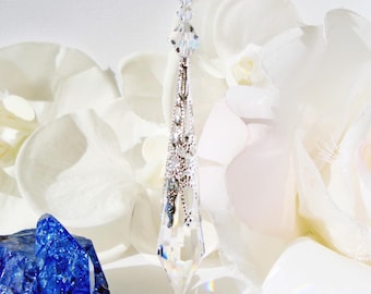 Crystal Ceiling Fan Pull Chain, Crystal Light Pull, Hanging Crystals, Gifts for Home