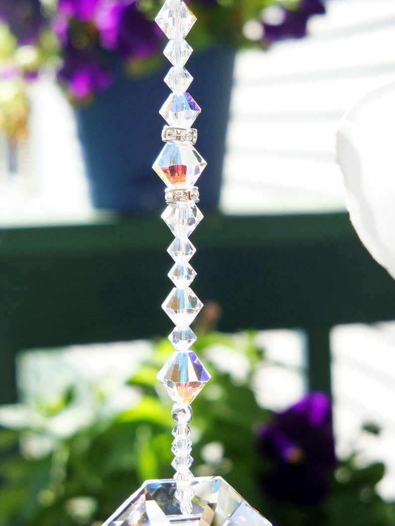 Ceiling Fan Pull Chain Swarovski Crystal Light Pulls Prism | Etsy