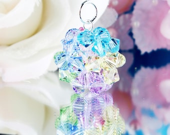 Swarovski Crystal Keychain, Crystal Ball Key Chain, Crystal Keychains for Women, Key Ring