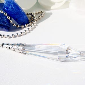 Crystal Ceiling Fan Pull Chain, Asfour Egyptian Crystal Pendant Light Pull, Housewarming Gift, Chandelier Crystal for Ceiling Fan