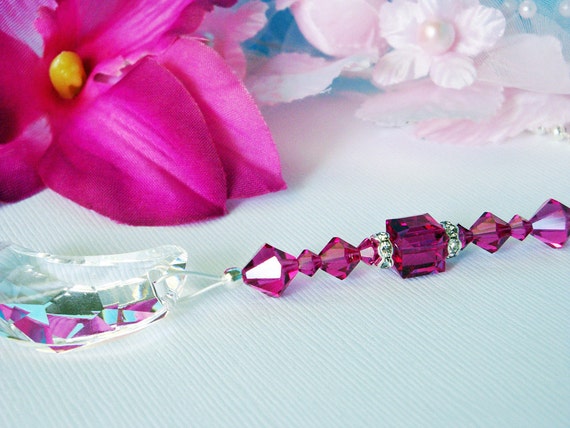 Ceiling Fan Pull Chain Pink Little Girls Room Swarovski Etsy