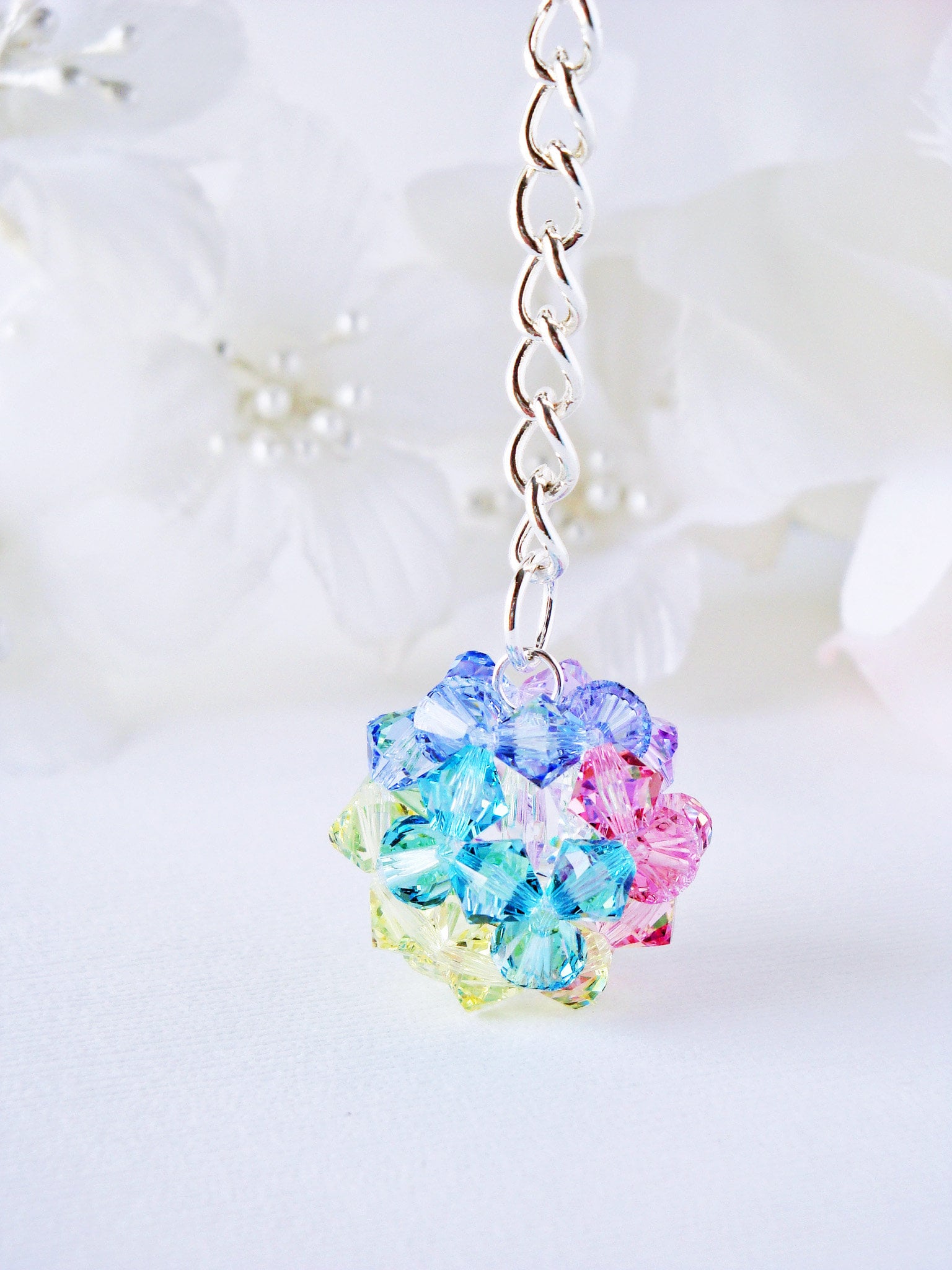 Swarovski Crystal Keychain, Crystal Ball Key Chain, Crystal Keychains ...