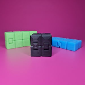 3D-gedruckter Unendlichkeitswürfel – Spielzeug zum Stressabbau – Geschenk für Erwachsene und Kinder