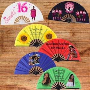 Personalized Clack Fans