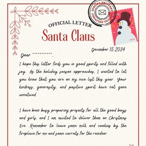 Carta de Papá Noel