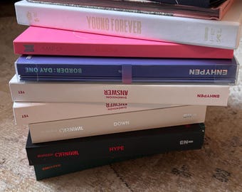 Kpop Albums [enhypen] - Unsealed With Original Photocards - Etsy